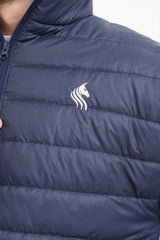 Zircon Premium Padded Puffer Jacket Navy Blue
