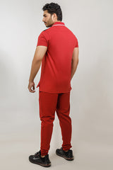 Zircon Semi Formal Tracksuit Maroon