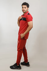 Zircon Semi Formal Tracksuit Maroon